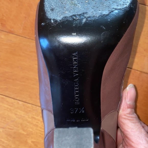 Bottega Veneta Mary Jane pumps 4” heels 37.5 - Picture 6 of 11